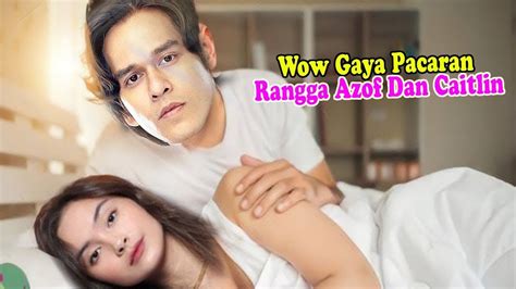 Wow Gaya Pacaran Rangga Azof Dan Caitlin Bikin Heboh Para Fans YouTube