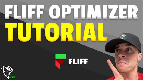 HOW TO USE THE Fliff DGFantasy DFS Optimizer YouTube