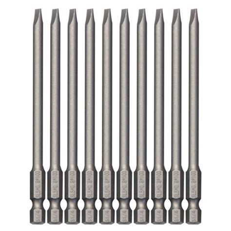 Buyisi Mm Hardness Sl Sl Slotted Magnetic Screwdriver Bits Set