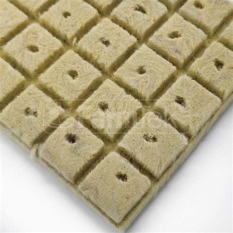 Rockwool Cubes Plugs Hydroponics Propagation Grow Medium 25x25x30mm ...