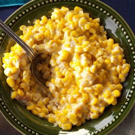 Cheesy Slow-Cooked Corn Recipe | Taste of Home