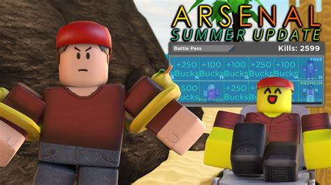 Roblox Arsenal Battle Pass Completed Showcase Premium And Standard