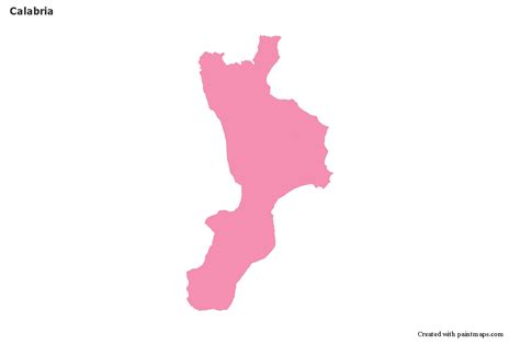 Mapas De Muestra Para Calabria