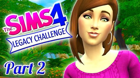 Let S Play The Sims 4 Legacy Challenge Part 2 Crazy Sims YouTube