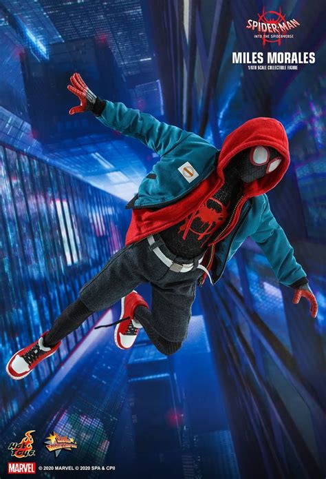 Hot Toys Th Scale Miles Morales Figure Stepped Right Out Of Into The Spider Verse