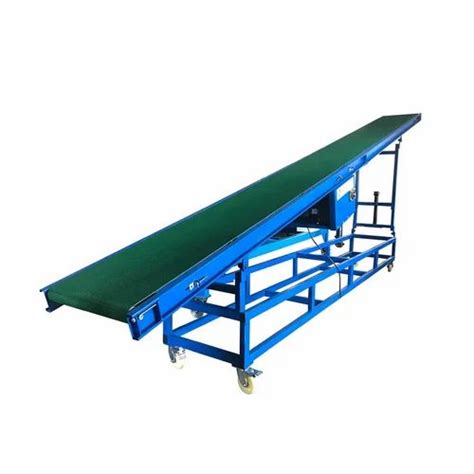 Stainless Steel Belt Loading Conveyor System Capacity Kg Per Feet