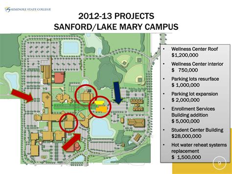 Seminole State Campus Map