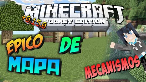 DESCARGA MAPA DE TRAMPAS CON REDSTONE PARA MINECRAFT PE 0 15 0 YouTube