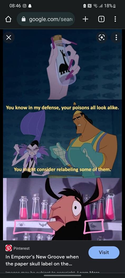 Kuzcos Poison Emperors New Groove New Groove Look Alike