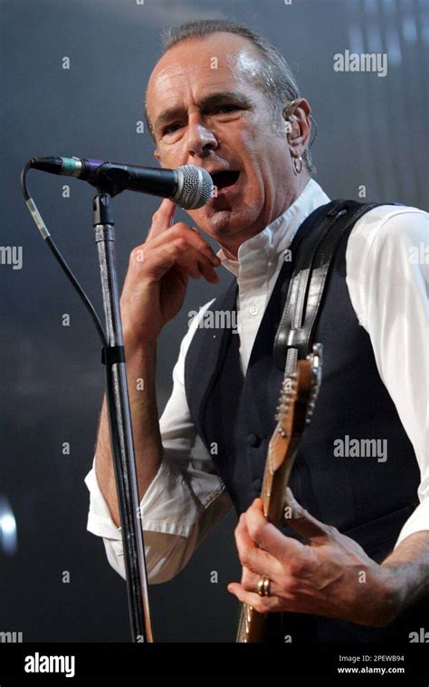 Francis Rossi Of British Rock Group Status Quo Performs At The