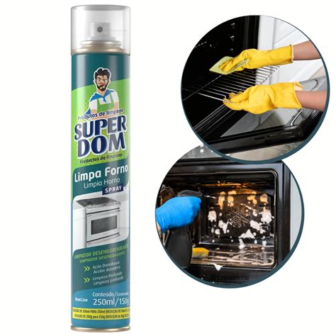 Produto Para Limpar Forno - Limpa Forno Removedor De Gordura Forno Fogão Em Spray 250ml/150g ...