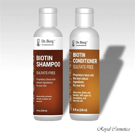 Dr Berg Biotin Organic Shampoo And Conditioner For Hair Growth And Hair Loss Ebay