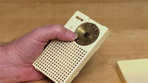 Regency Tr 1 First Transistor Radio Rare Sales Dummy 1954 Youtube