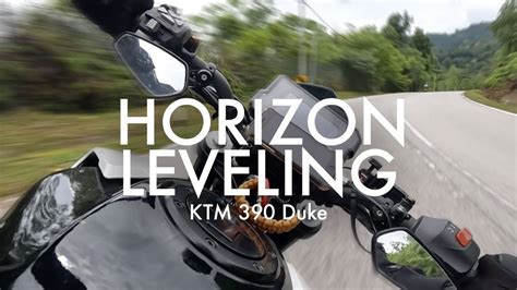 Gopro Hero 10 Motorcycle Horizon Leveling Ktm 390 Duke Youtube