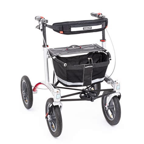 Rollator Walker 12er Rollator Walker 12er Blackblackgray Trionic Walkers And Rollators