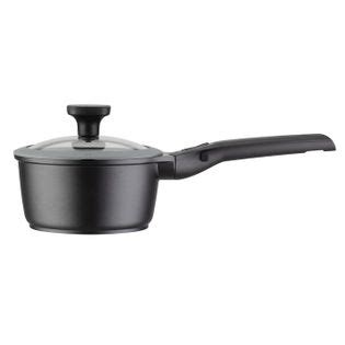 Easy Click Casserole Fonte Aluminium Aspect Pierre Manche Amovible