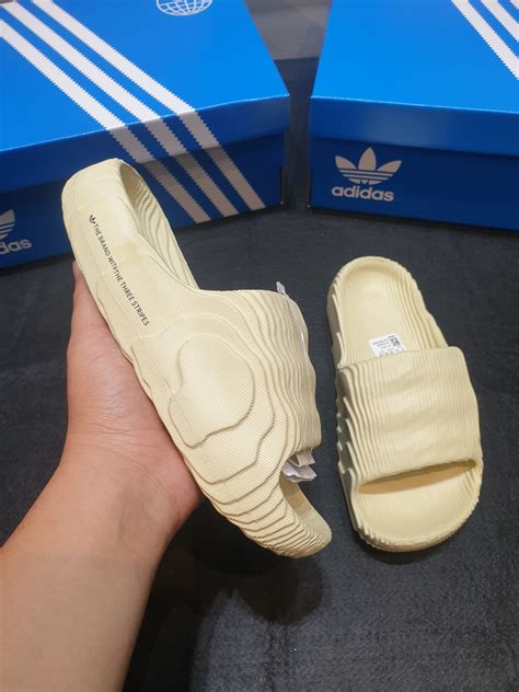 Adidas Adilette 22 Desert Sand Hàng Replica Tặng Kèm Hộp Vương Converse