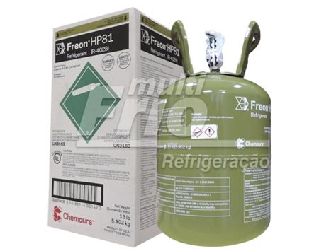 G S Botija Hp R B Chemours Dupont Kg Multifrio Refrigera O