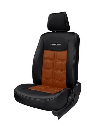 Nappa Grande Duo Art Leather Car Seat Cover Black And Tan At Rs 15030