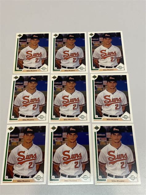 Lot Of Upper Deck Mike Mussina Rookies Ebay