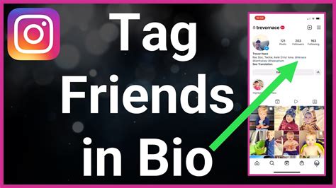 How To Mention Or Tag Friends In Instagram Bio Youtube