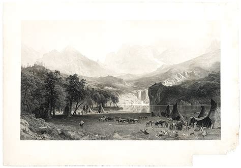 The Rocky Mountains Landers Peak Engraved By James Smillie By Albert