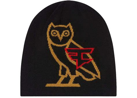 OVO x Faze Clan Beanie Black Men's - FW22 - US