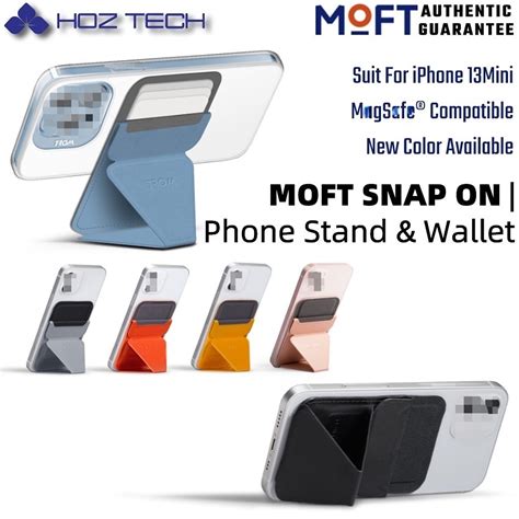 Moft Snap On Phone Standandwallet New Color Suit For All Smart Phones Portable Ultra Thin Phone