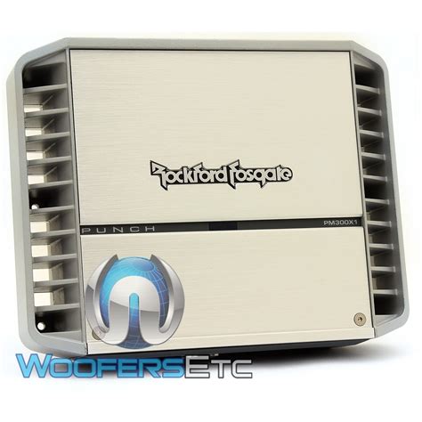 Rockford Fosgate Pm X Monoblock Punch Series Class Ab Marine Amplifier