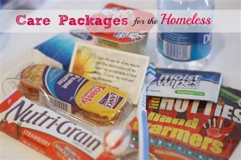 Care Packages For The Homeless Way To Help The Homeless Jen Schmidt