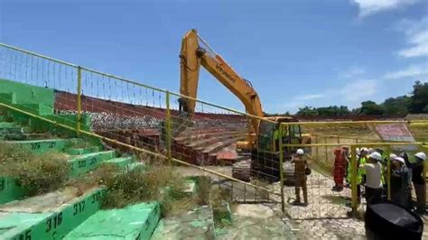 Renovasi Stadion Bj Habibie Parepare Mulai Hari Ini Target Rampung