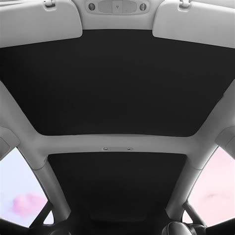 Xipoo Fit Tesla Model Sun Shades Glass Roof Sunshade Sunroof For