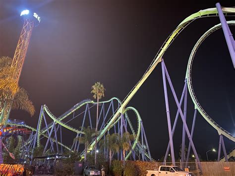 [Medusa] and Sky Screamer, leaving Fright Fest tonight at [Six Flags