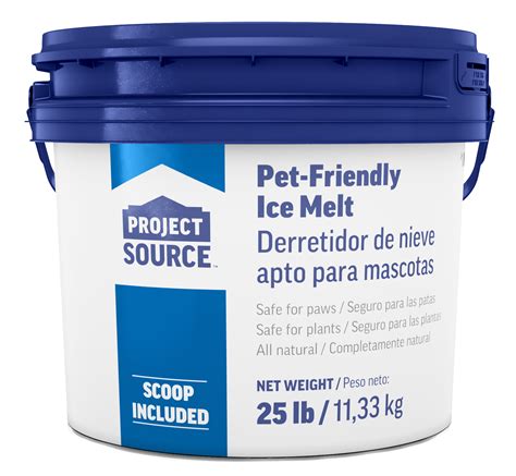 25lb Pet Friendly Ice Melt With Scoop Ice Melt At Lowes