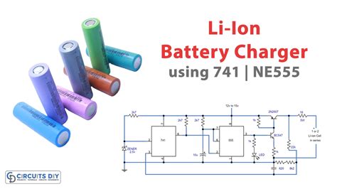 Li Ion Battery Charger Circuit Using Ic