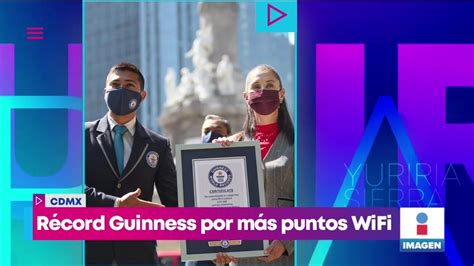 Cdmx Recibe R Cord Guiness Imagen Televisi N