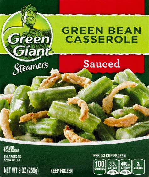 Green Giant Steamers Green Bean Casserole Sauced Green Giant