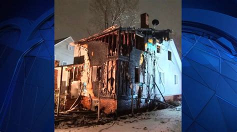 Firefighter Injured Battling House Fire In Stamford During Snow Storm