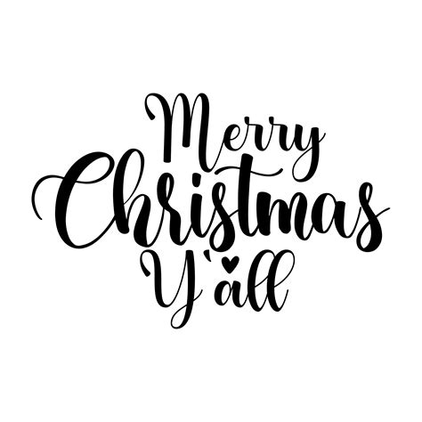 Merry Christmas Y All Svg By Orpitaroy TheHungryJPEG