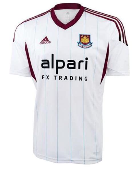 New West Ham Away Kit 2013-14 White WHUFC Away Strip Adidas | Football Kit News