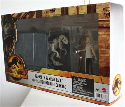 Mattel Jurassic World Dominion Release N Rampage Atrociraptor And