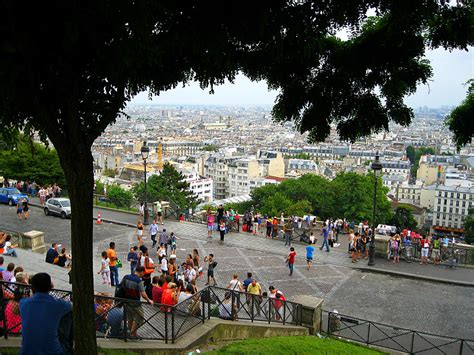 Paris - view from Montmartre by be14you on DeviantArt