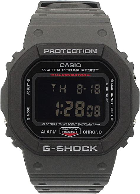 Casio G Shock Digital Black Dial Unisex S Watch DW 5610SU 8DR G1016