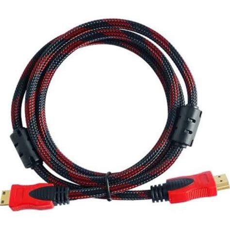 Jual KABEL HDMI 3M SERAT JARING HDMI TO HDMI 1080P HQ Shopee Indonesia