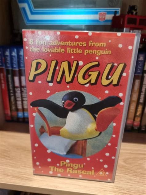 Pingu Vhs Pingu The Rascal Video Tape Cartoon Vhs Penguin Abc Kids