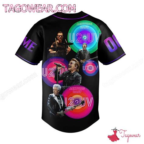 U Uv Achtung Baby Live At Sphere Personalized Baseball Jersey Tagowear