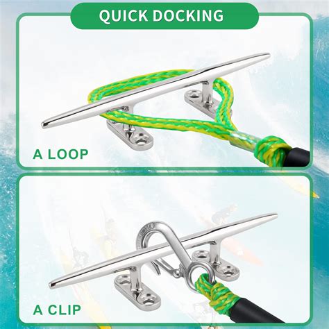 Snapklik Dockmoor Bungee Dock Lines For Boats Marine Mooring