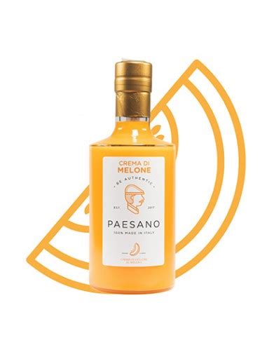 Crema de Licor de Melón Melón 10 cl Paesano