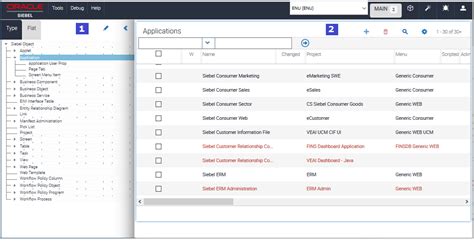 object explorer  object list editor
