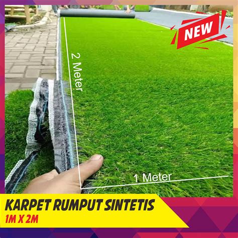 Rumput Sintetis Jepang 2 M Karpet Rumput Sintetis 2 Meter Rumput